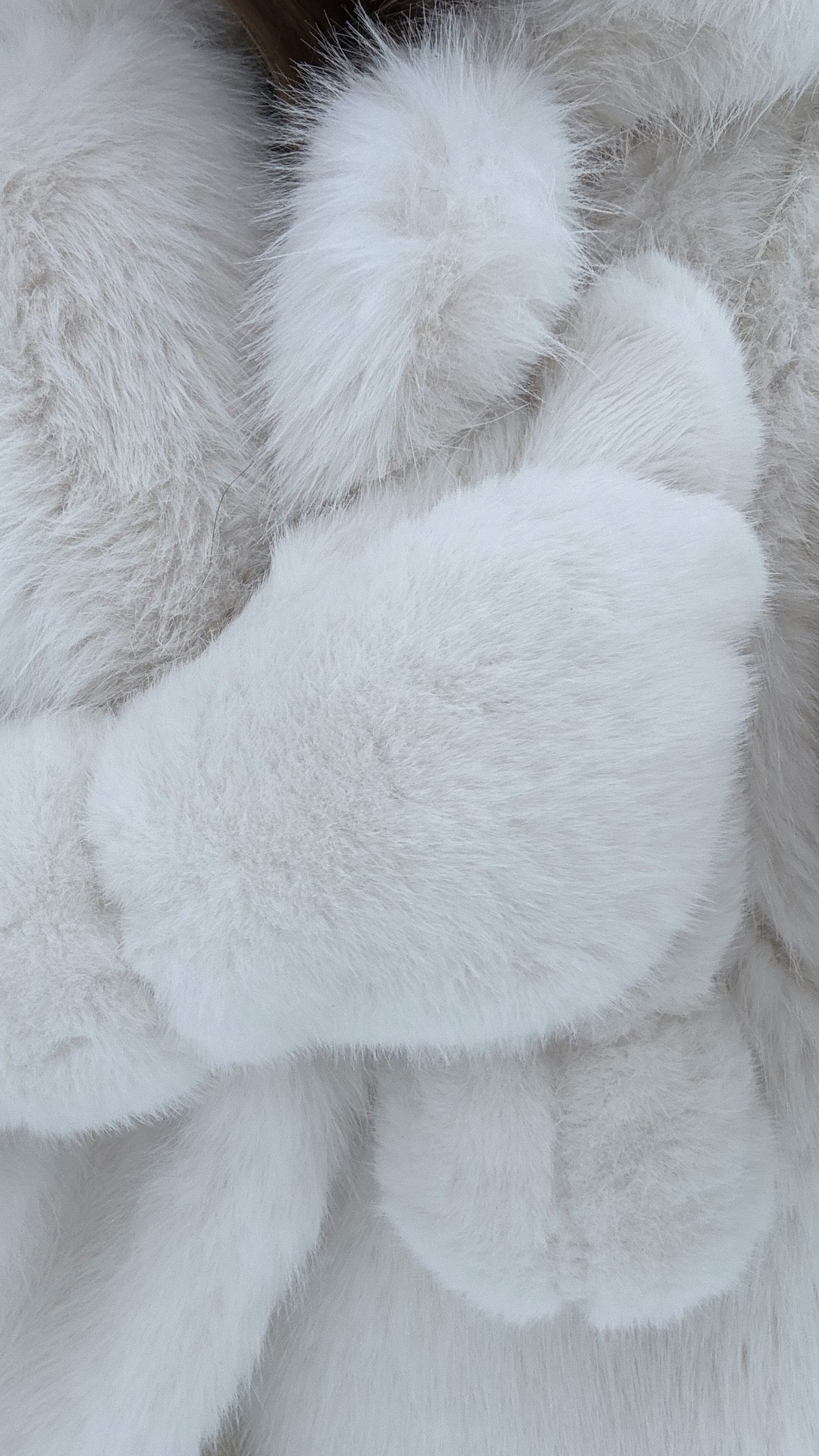 (Pre-order) Fluffy gloves white